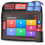 US EU Warehouse Kingbolen S6 OBD2 EOBD Diagnostic tool for cars, All systems, Lifetime free update, Auto Code reader, Car sca