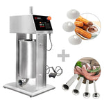 new GGM Gastro electric Worstvuller Churro-15 Liter-90 Watt RVS-500kg/u capacity-AC 230V Enfase