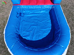 21x9x12FT commercial PVC Inflatable Slide for adults and Kids, outdoor, Garden, Inflatable Water slide with Splash pool, Blower