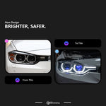 AKD Car Styling headlight for BMW F30 LED headlight Projector Lens F31 320i 325i 330i Frontlichten signal Car-accessory