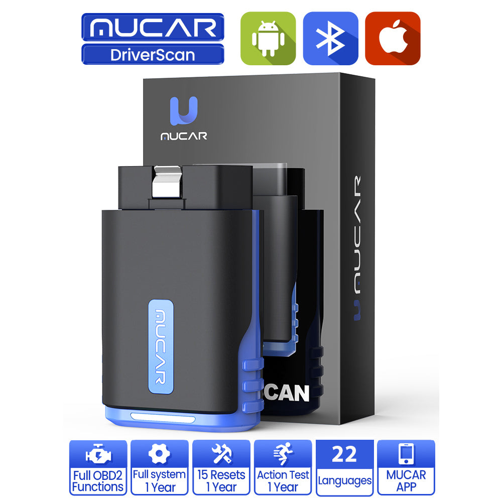 MUCAR Driverscan BT Vehicletester Full-system diagnostics Bidirectional control Car diagnostics Interface Vehicletester