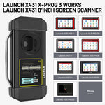 Usa EU warehouse Launch X431 X-PROG 3 Auto Key Programming Obd 2 Scanner Auto Auto Diagnostic tool For Auto Obd Wi-Fi Bt
