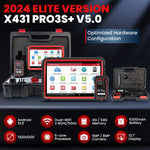 US EU Warehouse LAUNCH X431 PRO3S+ V5.0 professional motor diagnostic scanner for full systeemfunctie, autodiagnostische tool