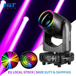 on stock European warehouse Professional lighting Moving head stage lighting Beam 295 DJ-lighting Mini with RGB LED-ring
