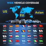 MUCAR VO7S car diagnostic tool bidirectional ECU coding OBD2 Scanner full-system diagnostics 28 Reset AutoAuth for FCA SGW