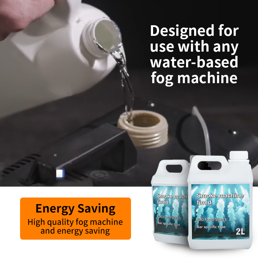 High Dichtheid Nevelvloeistof Langdurig, High Opbrengst, scentloos, Waterbasis - for 1500W Nevelmachines