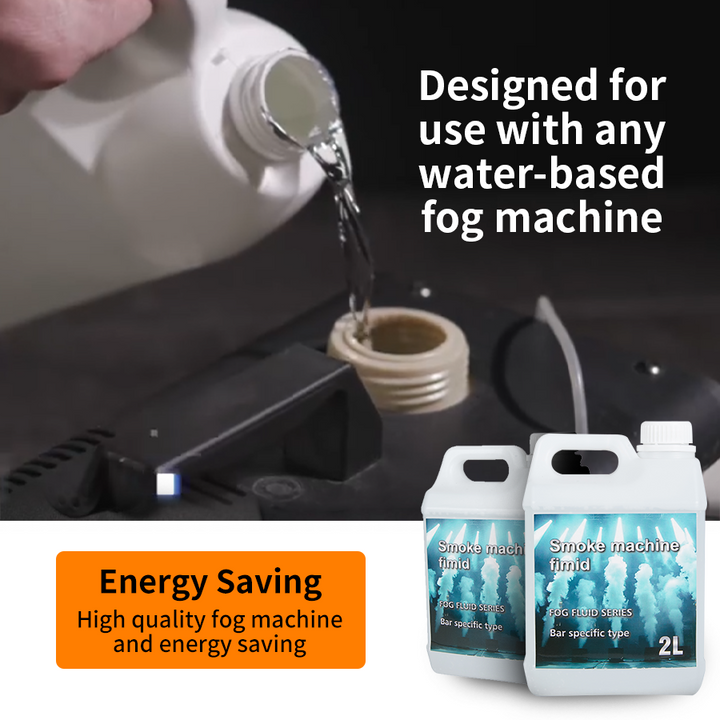 High Dichtheid Nevelvloeistof Langdurig, High Opbrengst, scentloos, Waterbasis - for 1500W Nevelmachines