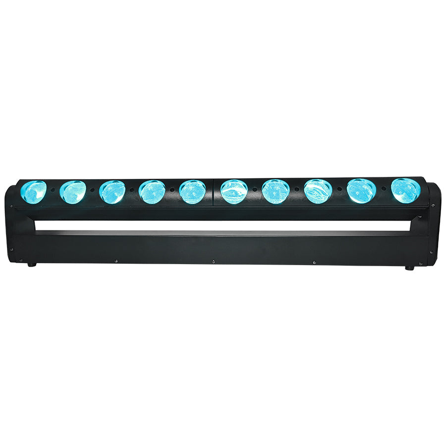 10x40W RGBW LED Strip Beam Moving Head light professional DJ Disco Party Nachtclub Dansvloer Bar Uitrusting