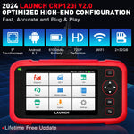 LAUNCH Crp123i V2.0 Vier system Auto diagnostic Tool OBD2 Code reader 12V Auto 'S Scan Analyzer with 7 Resets