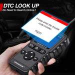 Kingbolen Ya200 Obd2 Scanner Automotive Dtc Lookup Check Motor Light Auto Diagnostic Tool Scanner Free update Battery test