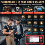 LAUNCH CRP123 V2.0 PLUS basisdiagnosetool full system OBD2 scanner with 8 reset functions, lifetime free