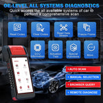 K6 Pro Full-system Automotive OBD2 Scanner with Printer 2 year free