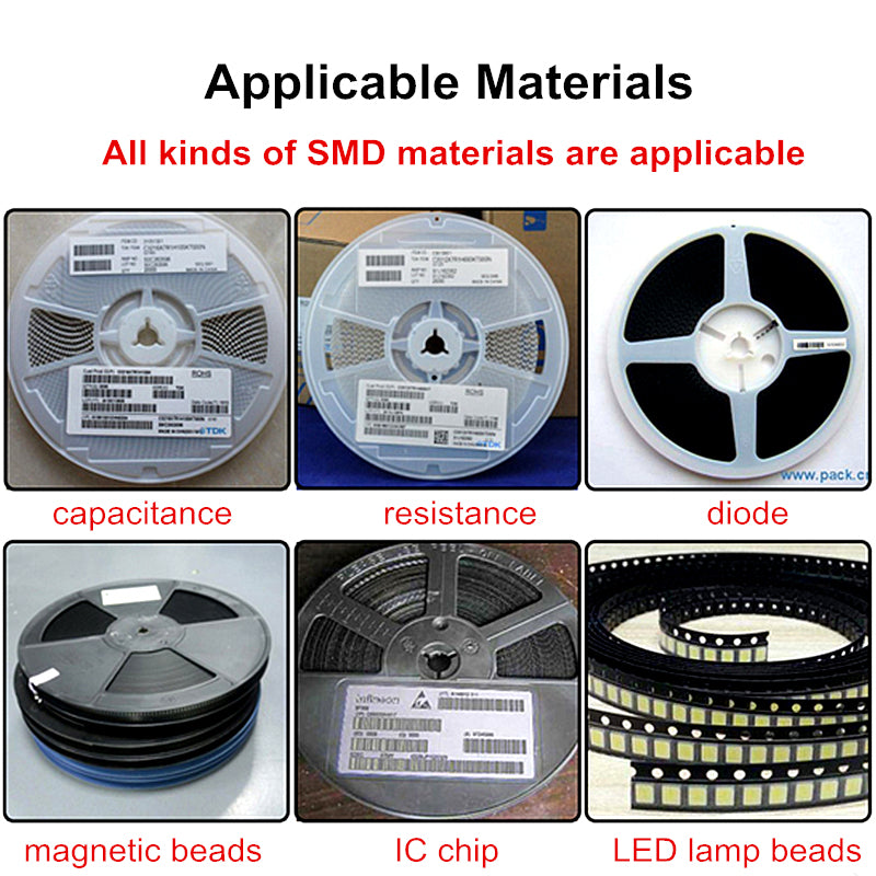 automatic SMD parts component counter Resistor IC-chip inductance Capacitor Electronic Adjustable-Speed Counter machine