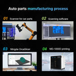 Mingda MD-1000D Enclosed 1000mm*1000mm*10000mm FDM Plastic Prototype Printers Large format Industrial Auto Bumper 3D printer