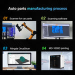 Mingda MD-1000D Enclosed 1000mm*1000mm*10000mm FDM Plastic Prototype Printers Large format Industrial Auto Bumper 3D printer