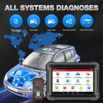 USA EU Warehouse LAUNCH X431 IMMO ELITE OBD2 diagnostic tool Autosleutel Snijmachines with Programmeur for Alle Sleutels Verl