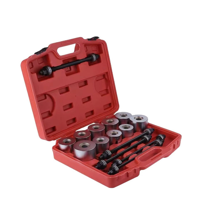 Podofo universal 27-piece car repair bushings bearings tool set car Bus rubber sleeve replacement/removal