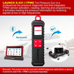 LAUNCH X-431 ITPMS Handheld TPMS Service Tool works with X-431 scanner or I-TPMS APP. Supports all 315/433MHz sensors.