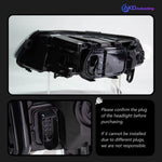 2PCS AKD Auto Styling headlight for AUDI A6 headlight 2004-2011 LED DRL signal Automotive Accessoire