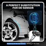 LAUNCH X431 TSENSOR-05 TPMS-sensor 315MHz/433MHz Dual Frequency Schroefbare adjustable Corner Metal Ventiel Bandenspanningsmeter