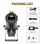 SHEHDS 350w LEKO Optical Zoom Profielspot professional Effect DMX512 for Stage Music Drama Theater Show