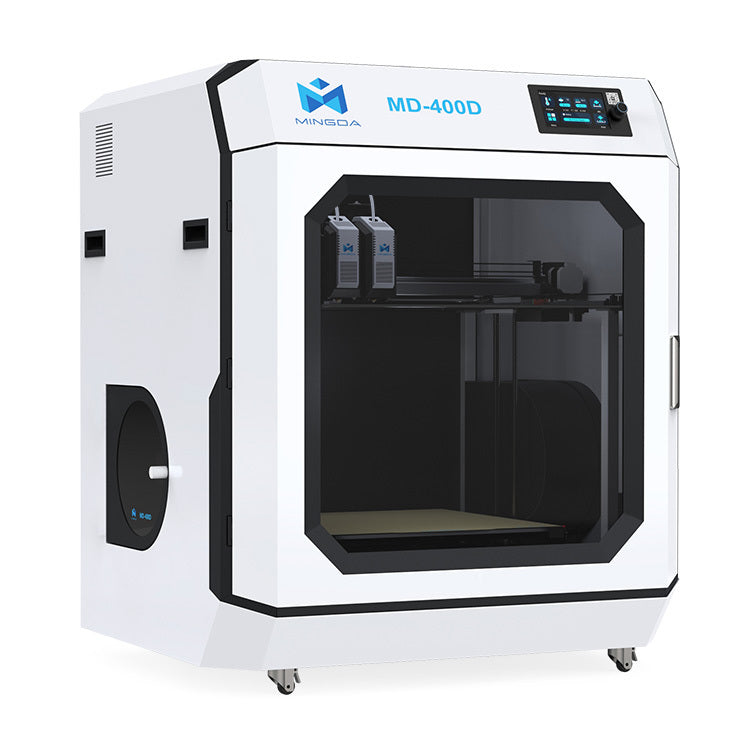 stock free leveling 3D Printer Additief Pellets Extruder Petg MD-400D IDEX special offer 400*400*400Mm industrial Geleverd FD