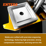 Best-Selling 63,5 mm manual Square fridge magnet machine with 100 sets materials