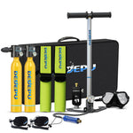 Spare Cylinder Extreme Mini Oxygen Diving Tank Equipment