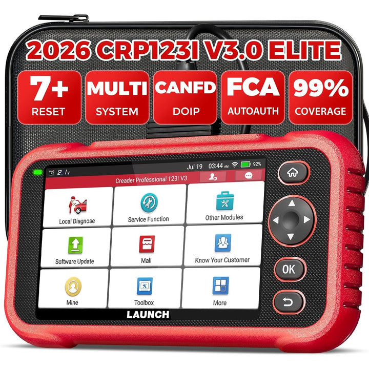 LAUNCH X431 CRP123I V3.0 Elite Diagnostic tool OBD2 Professional Auto OBD2 Scanner Lifetime free update