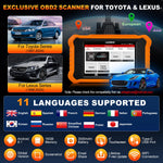 Usa EU warehouse LAUNCH Cre 2.0 Elite For Toyota Obd2 Scanner Diagnostic tool All Reset Servicecode reader