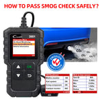 LAUNCH CR3001 automotive diagnostic tool OBD2 code reader 2026 professional Version Scan Tool