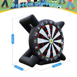 Giant inflatable soccer dart game, shooting game, commercial inflatable soccer dartboard, outdoor games for kids and adults