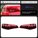 AKD Car Styling tail light for Audi A3 Sportback LED Tail light 2013-2019 Dynamisch signal Reverse light Brake light car accessories