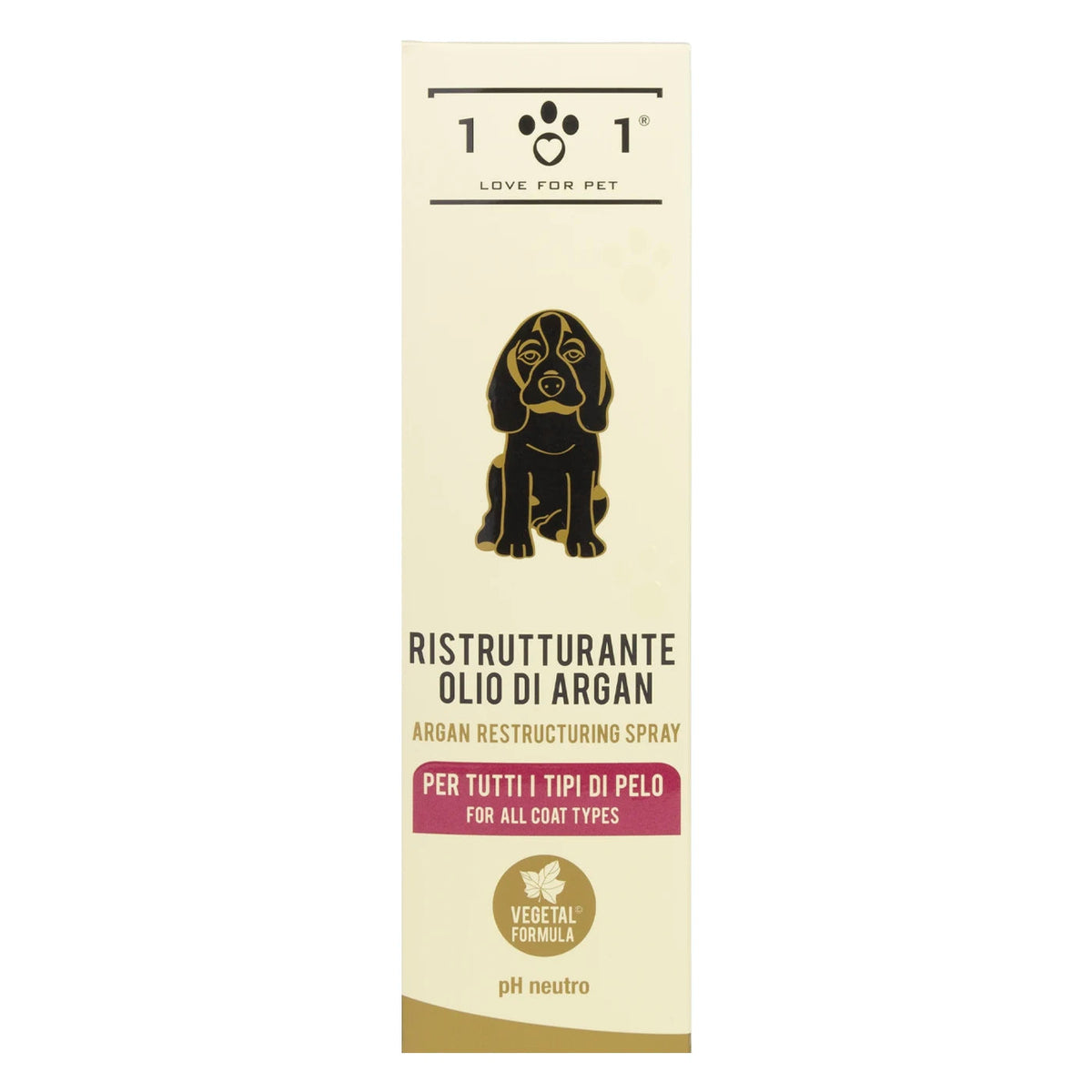 Linea 101 250ml Argan oil Repair spray Premium Dog grooming product for Pets