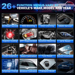 K6 Pro Full-system Automotive OBD2 Scanner with Printer 2 year free