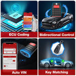 Ediag new version All system Diagnostic Tool ECU coding Active Test 15 Reset Auto OBD2 Scanner 1 year Update free