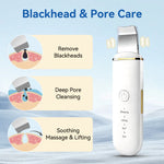 ready to ship: Pore Cleaner gezichts-spatel, ultrasonische gezichtsreiniger, dieptereiniging, ultrasonische huidreiniger