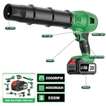 Turbo Electric 20V wireless Leaf Blower on Batteries, Luchtblazer for Garden Maintenance, DIY Grade, Available from Local war