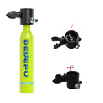 Dedepu 0.5l Scuba Tank Small Duiken Green Air Tank For Onderwater Sports
