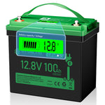 Mini-batterijpakket 12,8V 100Ah 6000 diepe cycles lithium battery for camper, elektromotor, jacht, kamperen