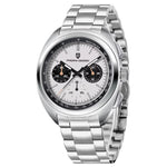PAGANI DESIGN Herenhorloges Retro Panda Dial Quartz Watch Men Japan VK63 Chronograaf Saffierglas Polshorloge Men 2026new-1782