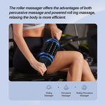 Wireless Body Rolling Percussive Massager RPM Percussie Massage 5-snelheden Nek-, Rug-, Been- & Schoudermassage for pain relief