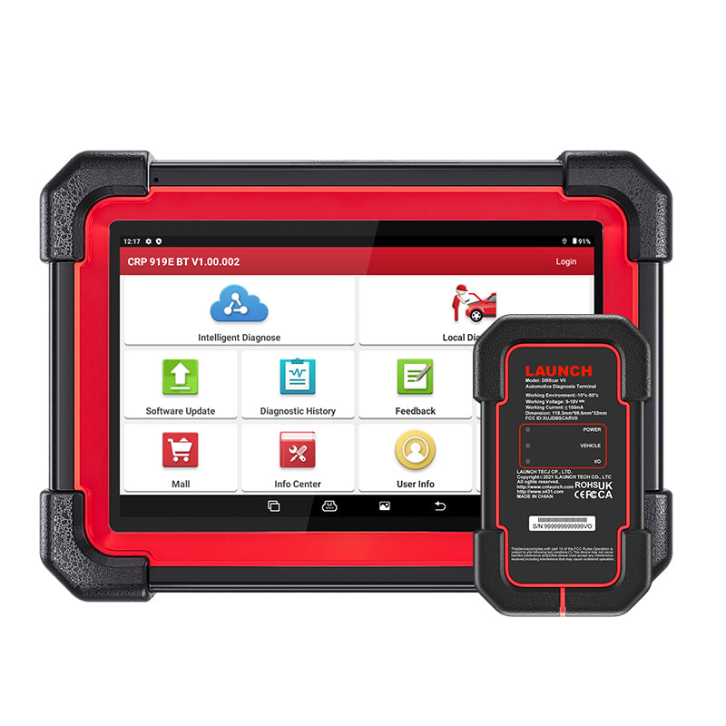 CRP919E BT Bidirectional 2026 diagnostic tool CANFD&DOIP Wireless Diagnostics with DBScarVII ECU coding as CRP919X BT