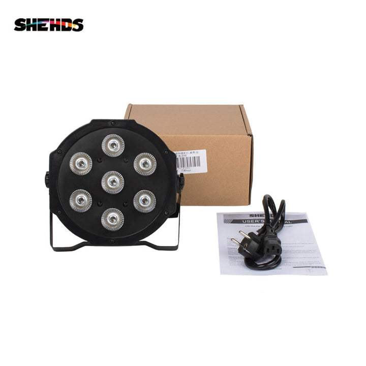 US Stock Shehds Lights Wedding Control 6in1 Mengkleuren 7x18w Party Bar Bier Drinken Led Verlichting Cup Dj Lights for Nachtc
