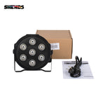 US Stock Shehds Lights Wedding Control 6in1 Mengkleuren 7x18w Party Bar Bier Drinken Led Verlichting Cup Dj Lights for Nachtc