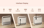 European Warehouse Z7 Projectors Linux Projector Full HD 1080P 360 ° Draaibare Gimbal-projector 1200 ANSI Home Theater