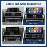 RoadTop 12.3 wireless CarPlay Android Auto Multimedia Linux Scherm for BMW Serie 1 2 F20 F21 F22 F23 F45 F46 NBT EVO 2012-201