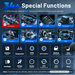 EU Warehouse new XTOOL IP616 EU lifetime free updates car diagnostic tool bidirectional Scanner OBD2 code reader with 34+ Res