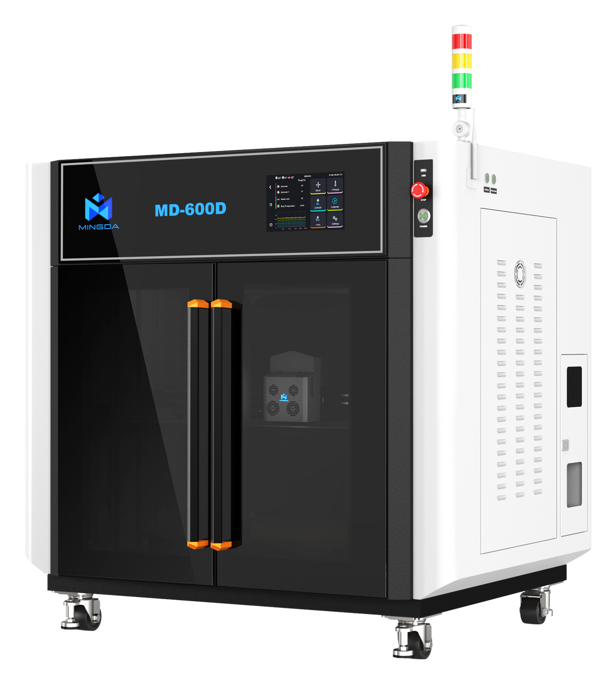 Mingda MD-600D 3D printer industrial 3D printer large format carbon fiber machine for industrial parts and car bumpers