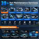 EU Stock XTOO D7W EU car diagnostic tool ABS code reader OBD2 Scanner for All Cars with key programming 39+ Reset